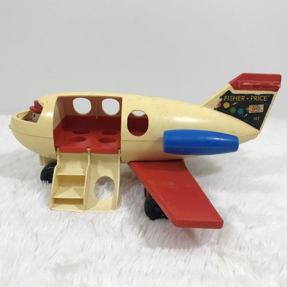 fisher price vintage airplane